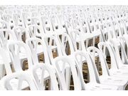 Cadeiras Plásticas para Festas na Água Branca
