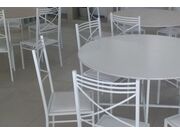 Aluguel de Mesas e Cadeiras de Ferro para Eventos em Interlagos
