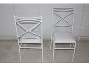 Cadeira de Ferro Branca - 7059